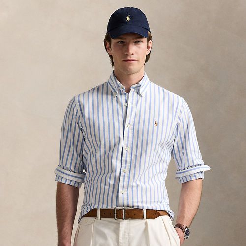 Chemise Oxford à rayures Custom Fit - Polo Ralph Lauren - Modalova