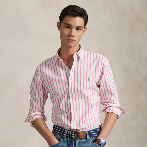 Chemise Oxford ajustée à rayures - Polo Ralph Lauren - Modalova