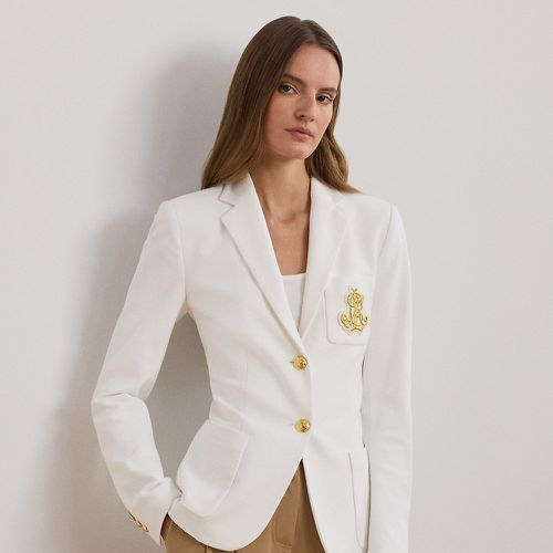 Petite - Blazer en jacquard à broderie bullion - Lauren Petite - Modalova