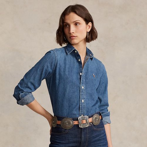 Chemise droite en denim - Polo Ralph Lauren - Modalova