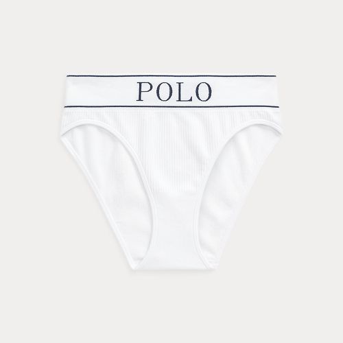 Slip taille haute sans coutures à logo - Polo Ralph Lauren - Modalova