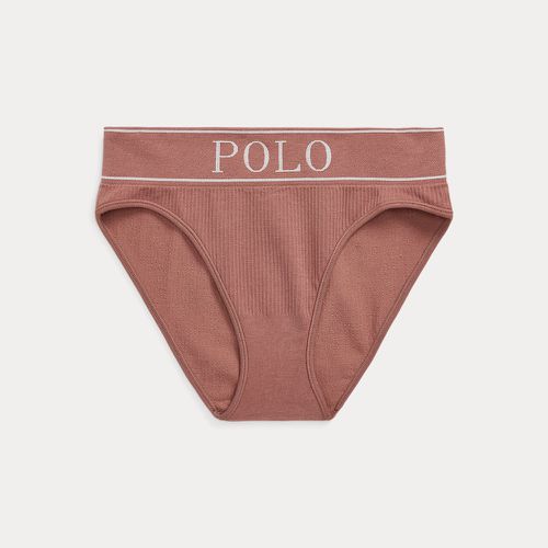 Slip taille haute sans coutures à logo - Polo Ralph Lauren - Modalova