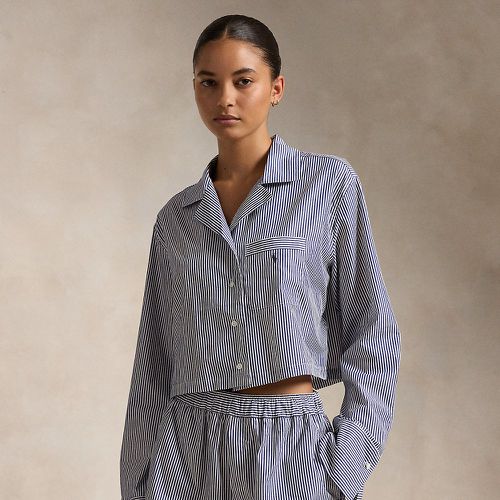 Pyjama chemise courte et short popeline - Polo Ralph Lauren - Modalova