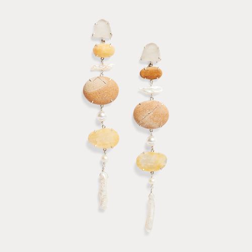 Pendants oreilles verre mer galet plage - Collection - Modalova