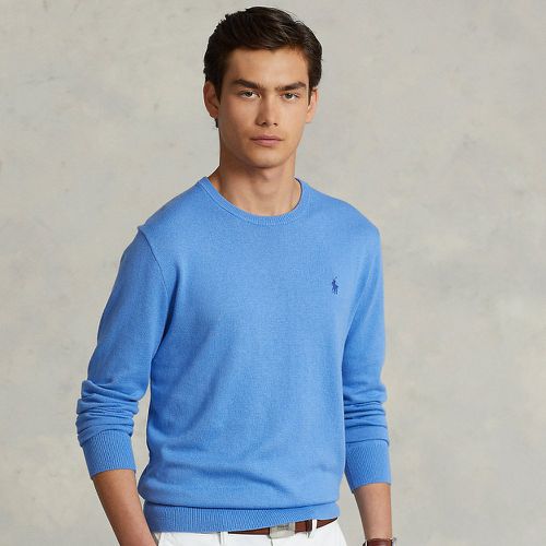 Pull col rond en coton et cachemire - Polo Ralph Lauren - Modalova