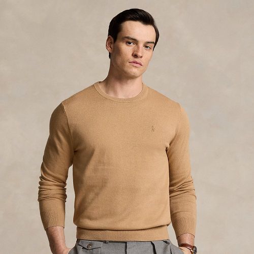 Pull col rond en coton et cachemire - Polo Ralph Lauren - Modalova