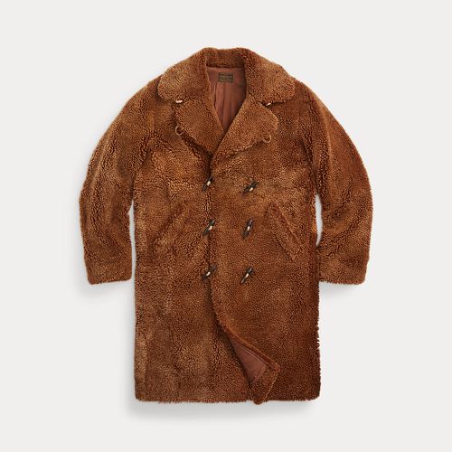 Manteau en peau lainée - RRL - Modalova
