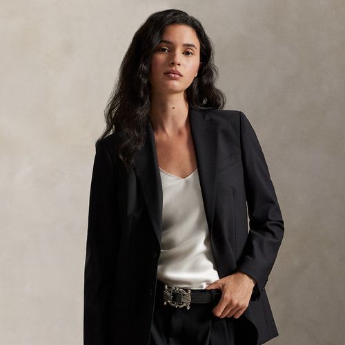 Blazer droit en laine stretch - Polo Ralph Lauren - Modalova