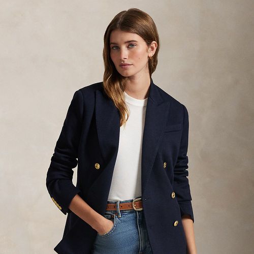 Blazer croisé en maille - Polo Ralph Lauren - Modalova