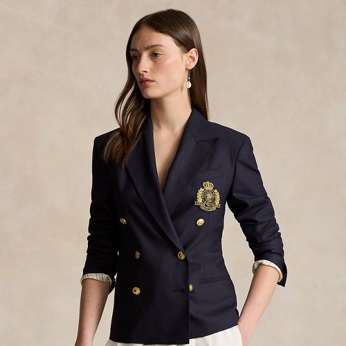 Blazer croisé à écusson - Polo Ralph Lauren - Modalova