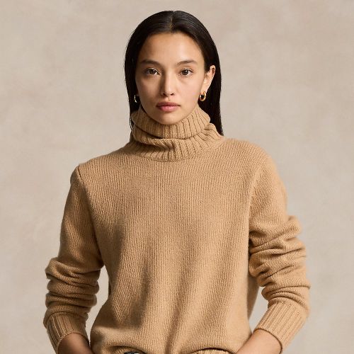 Pull col roulé en laine - Polo Ralph Lauren - Modalova