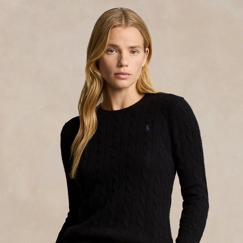 Pull torsadé en laine et cachemire - Polo Ralph Lauren - Modalova