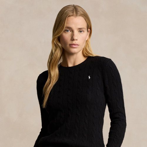 Pull à torsades en laine et cachemire - Polo Ralph Lauren - Modalova