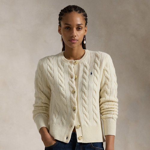 Cardigan torsadé en laine et cachemire - Polo Ralph Lauren - Modalova