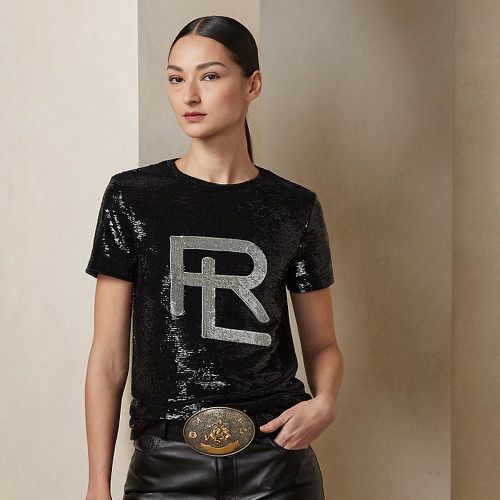 T-shirt RL en jersey à sequins - Collection - Modalova