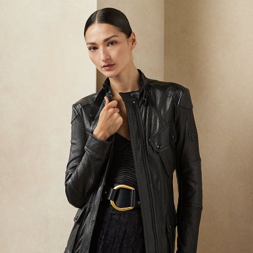 Veste de treillis Grafton en agneau - Collection - Modalova