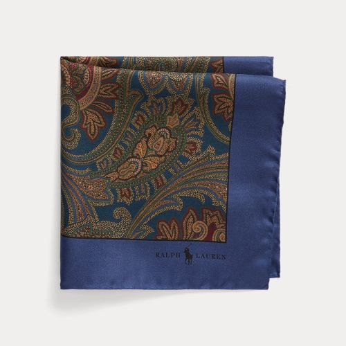 Pochette en soie à motif cachemire - Polo Ralph Lauren - Modalova
