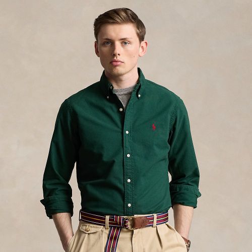 Chemise Oxford teinte en pièce Slim Fit - Polo Ralph Lauren - Modalova