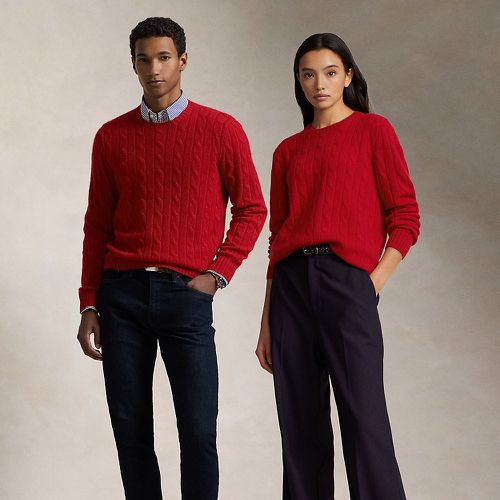 Le pull en cachemire torsadé iconique - Polo Ralph Lauren - Modalova