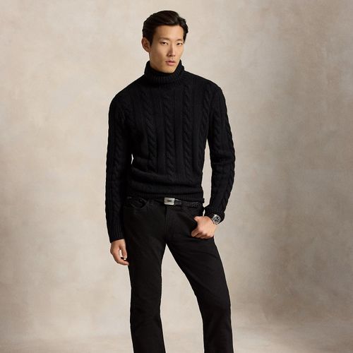 Pull à torsades en laine et cachemire - Polo Ralph Lauren - Modalova