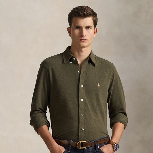 Chemise ultra-légère en coton piqué - Polo Ralph Lauren - Modalova