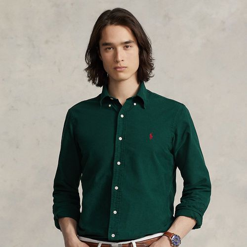 Chemise Oxford ajustée teinte en pièce - Polo Ralph Lauren - Modalova