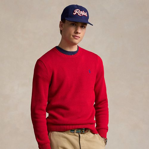 Pull col rond en coton - Polo Ralph Lauren - Modalova