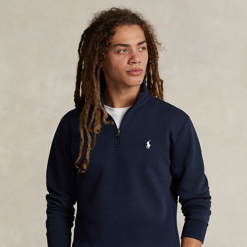 Pull quart de zip en maille double - Polo Ralph Lauren - Modalova