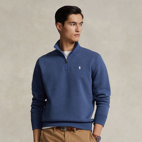 Pull demi-zippé à maille double - Polo Ralph Lauren - Modalova