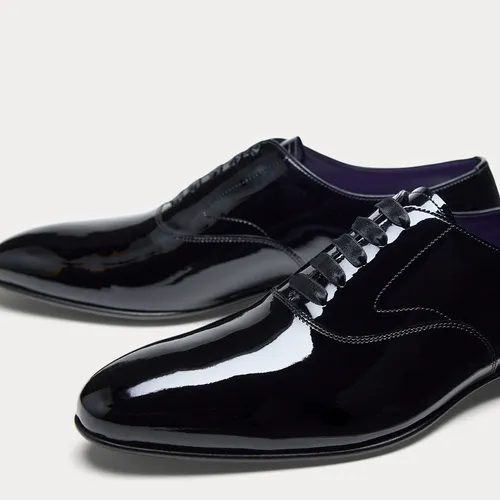 Chaussures Paget en vachette vernie - Purple Label - Modalova