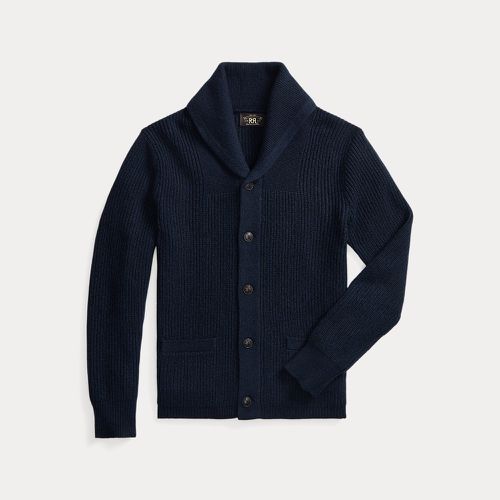 Cardigan col châle texturé en cachemire - RRL - Modalova