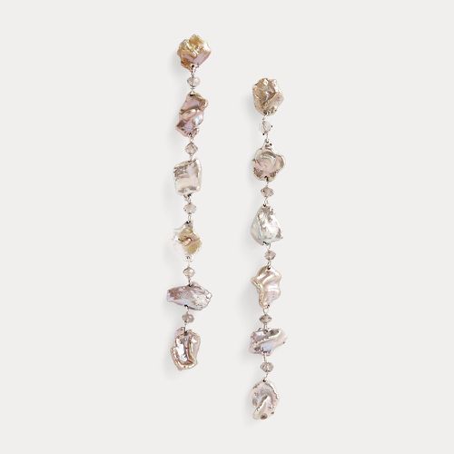 Boucles d'oreilles en argent et perles - Collection - Modalova