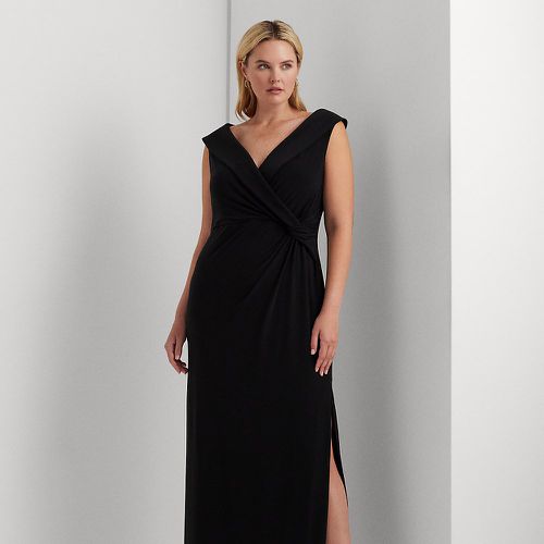 Grandes Tailles - Robe de soirée jersey épaules dégagées - Lauren Curve - Modalova