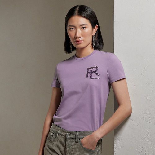 T-shirt RL décoré en jersey de coton - Collection - Modalova