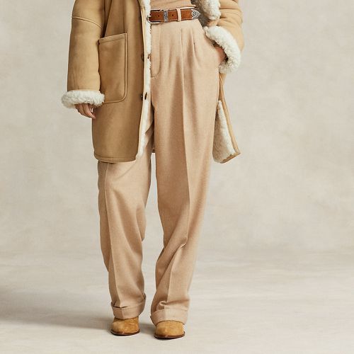 Pantalon décontracté à plis et chevrons - Polo Ralph Lauren - Modalova