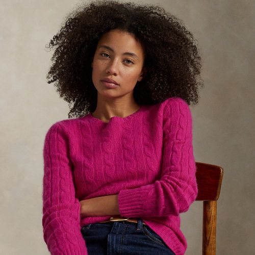 Pull en cachemire torsadé - Polo Ralph Lauren - Modalova
