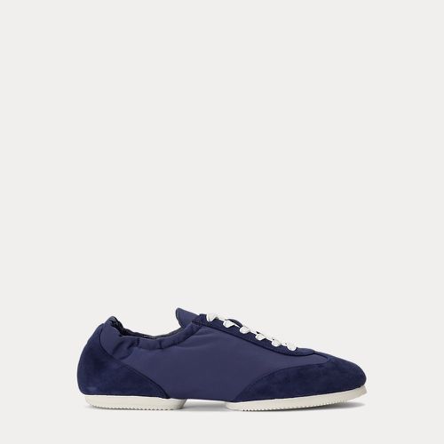 Les baskets ballerines poney en daim - Polo Ralph Lauren - Modalova