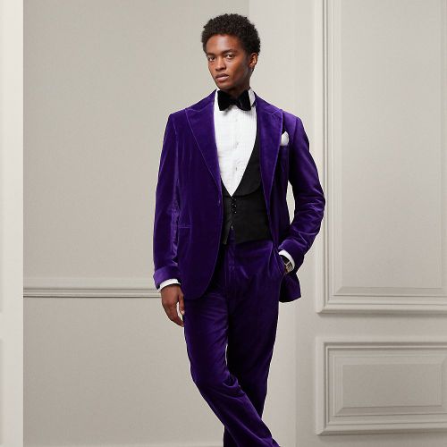 Pantalon Gregory fait main en velours - Purple Label - Modalova