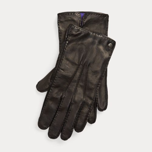 Gants en agneau doublés de cachemire - Purple Label - Modalova