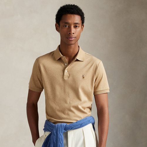 Polo en coton doux Custom Slim Fit - Polo Ralph Lauren - Modalova