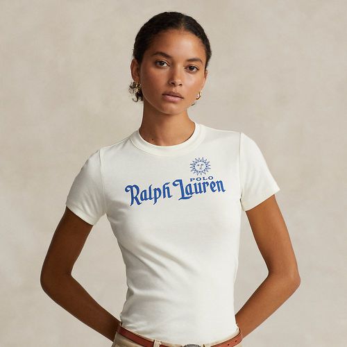 T-shirt en jersey de coton à logo - Polo Ralph Lauren - Modalova