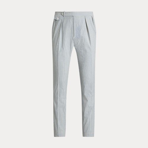 Pantalon de costume pinces en seersucker - Polo Ralph Lauren - Modalova