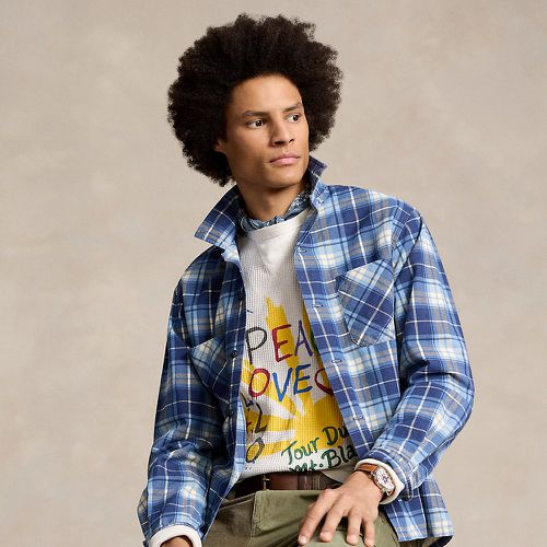 Pull Peace Love Polo en tricot gaufré - Polo Ralph Lauren - Modalova