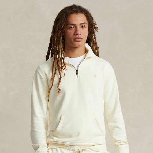 Sweat demi-zippé en coton bouclé - Polo Ralph Lauren - Modalova