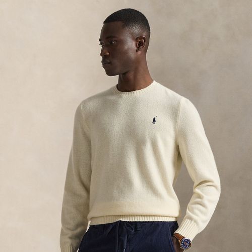 Pull à col rond cachemire et laine - Polo Ralph Lauren - Modalova