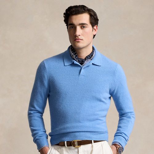 Pull col polo en cachemire - Polo Ralph Lauren - Modalova