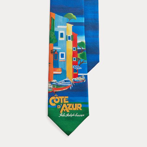 Cravate motif Côte d'Azur en soie - Polo Ralph Lauren - Modalova