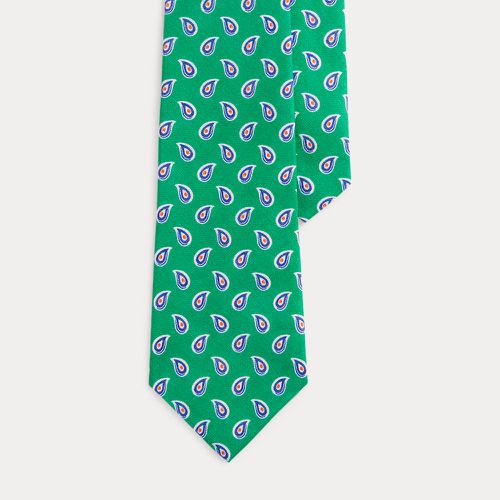 Cravate à motif pin en lin - Polo Ralph Lauren - Modalova