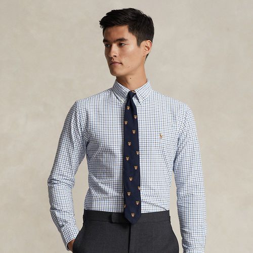 Chemise Oxford tattersall ajustée - Polo Ralph Lauren - Modalova