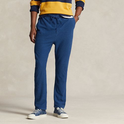 Pantalon à cordon en piqué teint indigo - Polo Ralph Lauren - Modalova